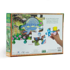eeBoo 100 Piece Puzzle Land of Dinosaurs Clearance