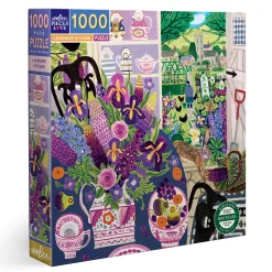eeBoo 1000 Piece Puzzle Lavender Kitchen Outlet