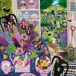 eeBoo 1000 Piece Puzzle Lavender Kitchen Outlet