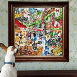 eeBoo 1000 Piece Puzzle London Market Outlet