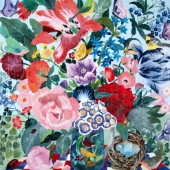 eeBoo 1000 Piece Puzzle Spring Bouquet Fashion