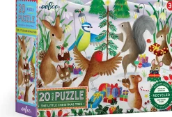 eeBoo 20 Piece Puzzle The Little Christmas Tree New