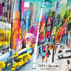 eeBoo 1000 Piece Puzzle Times Square Hot