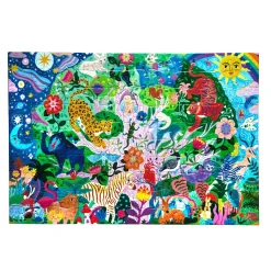 eeBoo 100 Piece Puzzle Tree of Wildlife Outlet