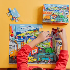 eeBoo 20 Piece Puzzle Vehicles Best