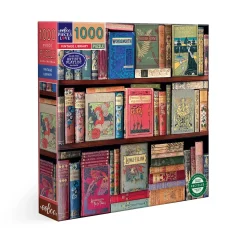 eeBoo 1000 Piece Puzzle Vintage Library Fashion