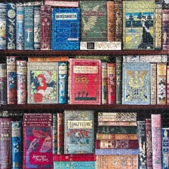 eeBoo 1000 Piece Puzzle Vintage Library Fashion