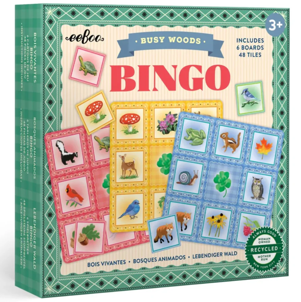 eeBoo Busy Woods Bingo Online