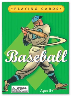 eeBoo Card Game Baseball Best