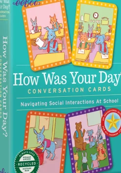 eeBoo Conversation Cards- How Was Your Day? Hot