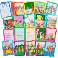 eeBoo Conversation Cards- How Was Your Day? Hot