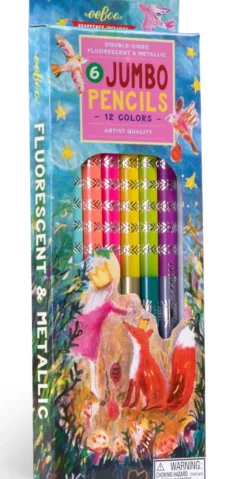 eeBoo Jumbo Double-Sided Color Pencils King Fox Outlet