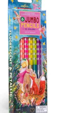 eeBoo Jumbo Double-Sided Color Pencils King Fox Outlet