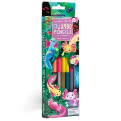 eeBoo Jumbo Double-Sided Color Pencils Axolotl Sale