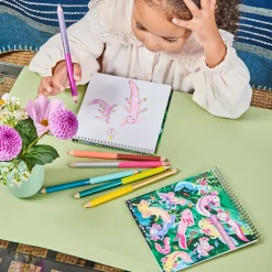 eeBoo Jumbo Double-Sided Color Pencils Axolotl Sale