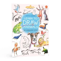 eeBoo Learn to Draw Animals Art Book Hot