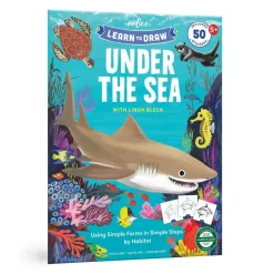 eeBoo Learn to Draw Under the Sea with Stickers Outlet