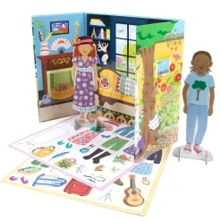 eeBoo Paper Dolls- Explorer and Botanist Online