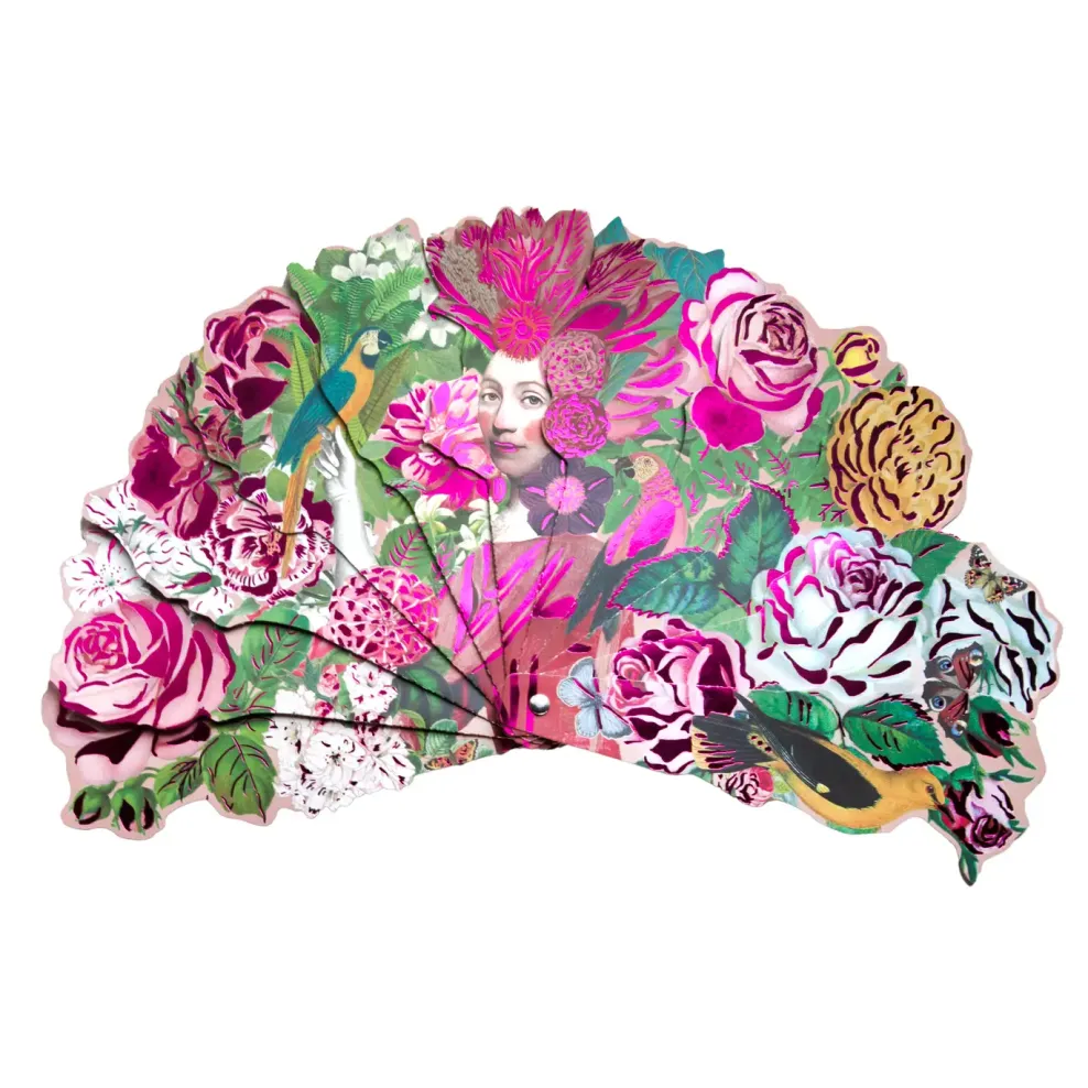 eeBoo Paper Fans: Sarah Online