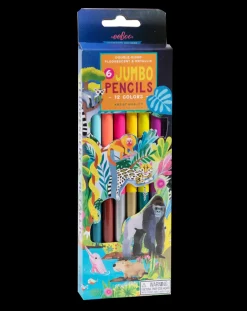 eeBoo Rainforest Jumbo Double-Sided Colored Pencils Sale