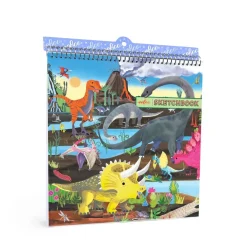 eeBoo Square Sketchbook: Dinosaur Outlet