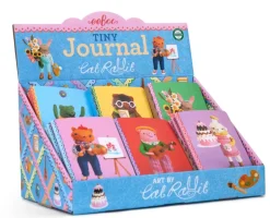 eeBoo Tiny Journal Assortment: Cat Rabbit Best