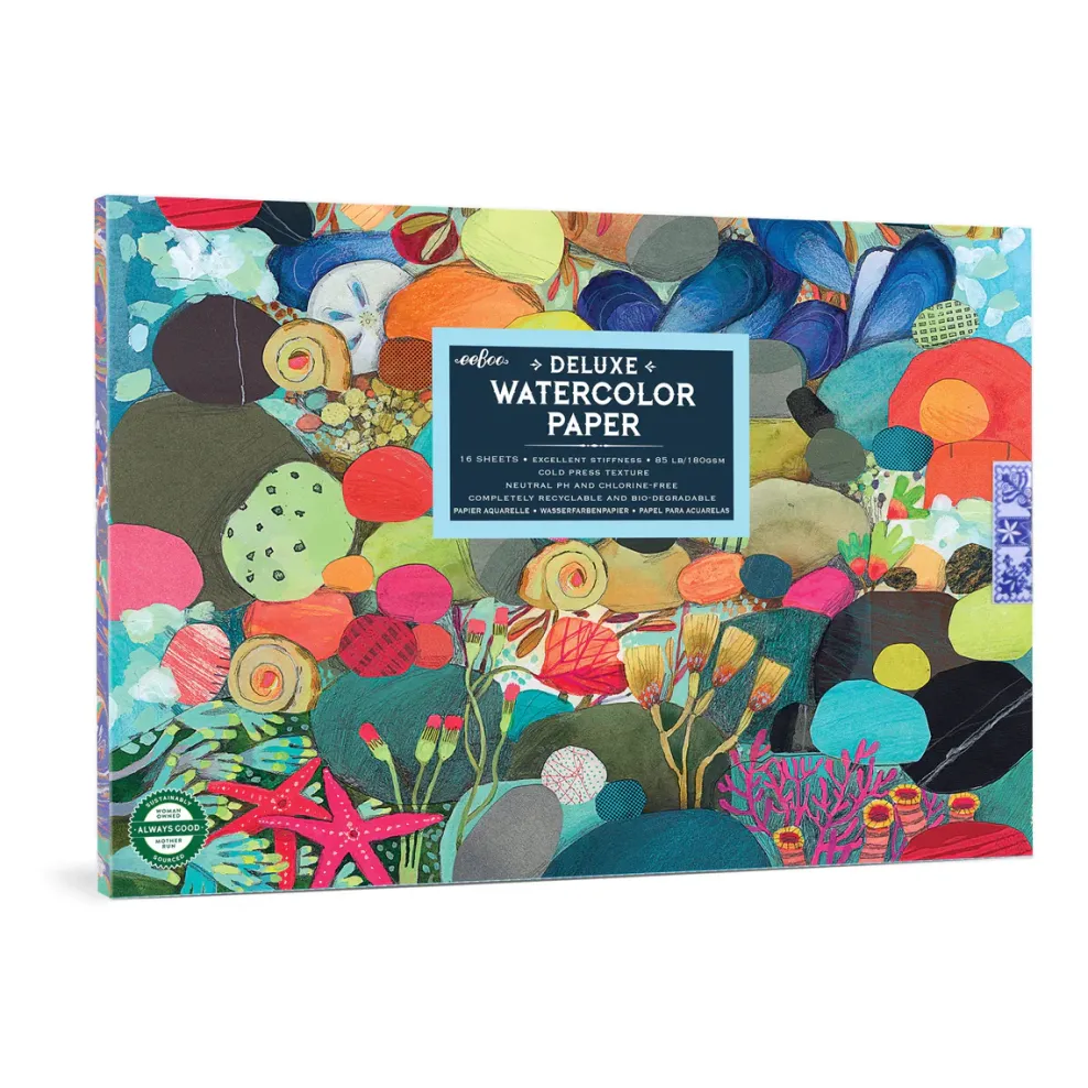 eeBoo Watercolor Pad: Tidepool Online