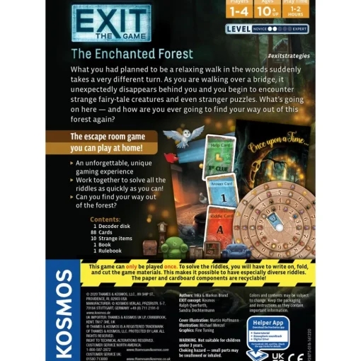 Thames Kosmos Exit the Game: The Enchanted Forest Fashion