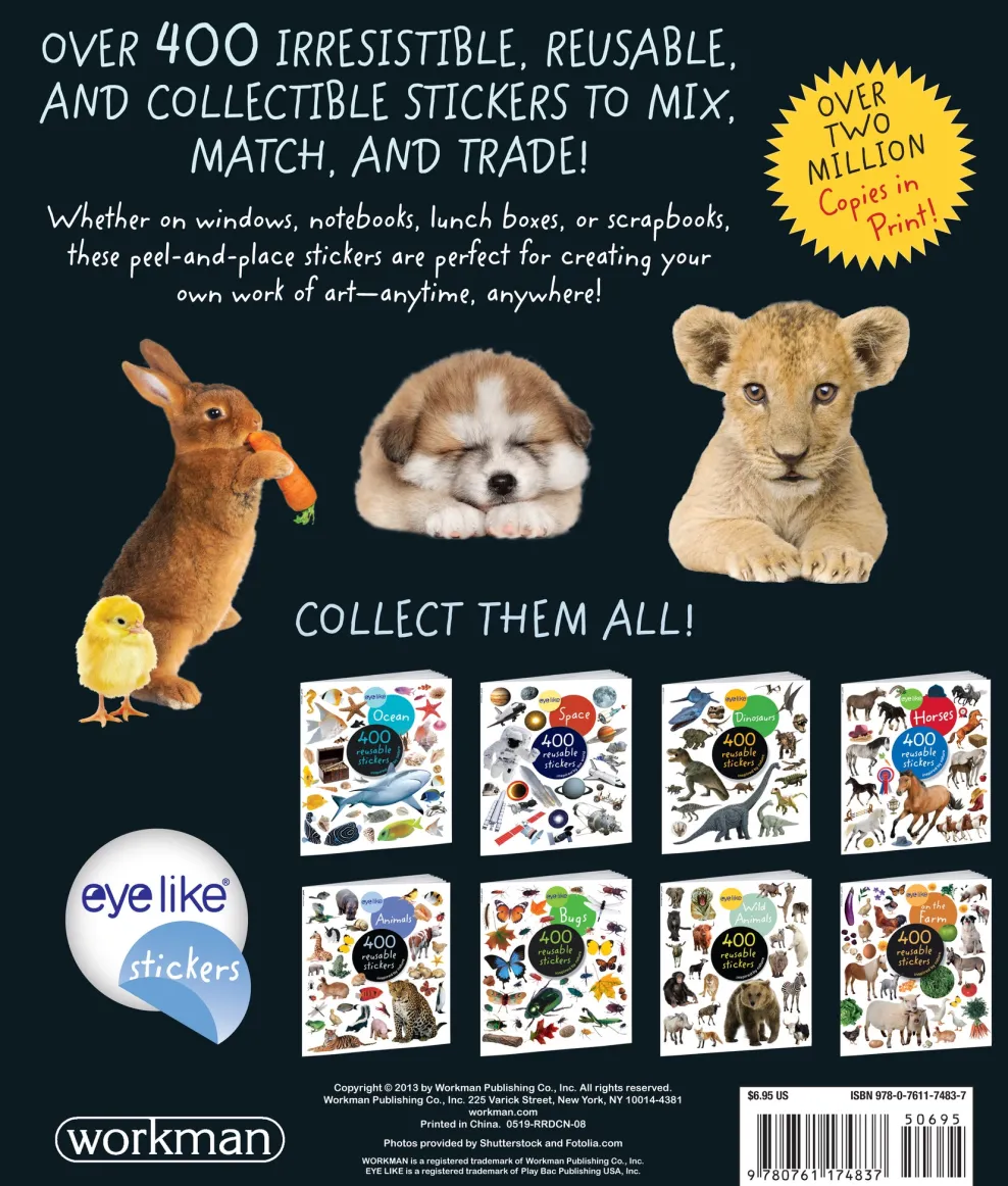 Hachette EyeLike Stickers: Baby Animals Discount