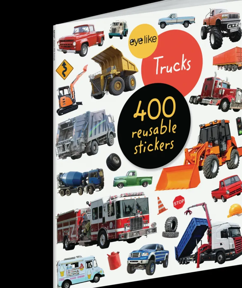 Hachette EyeLike Stickers: Trucks New