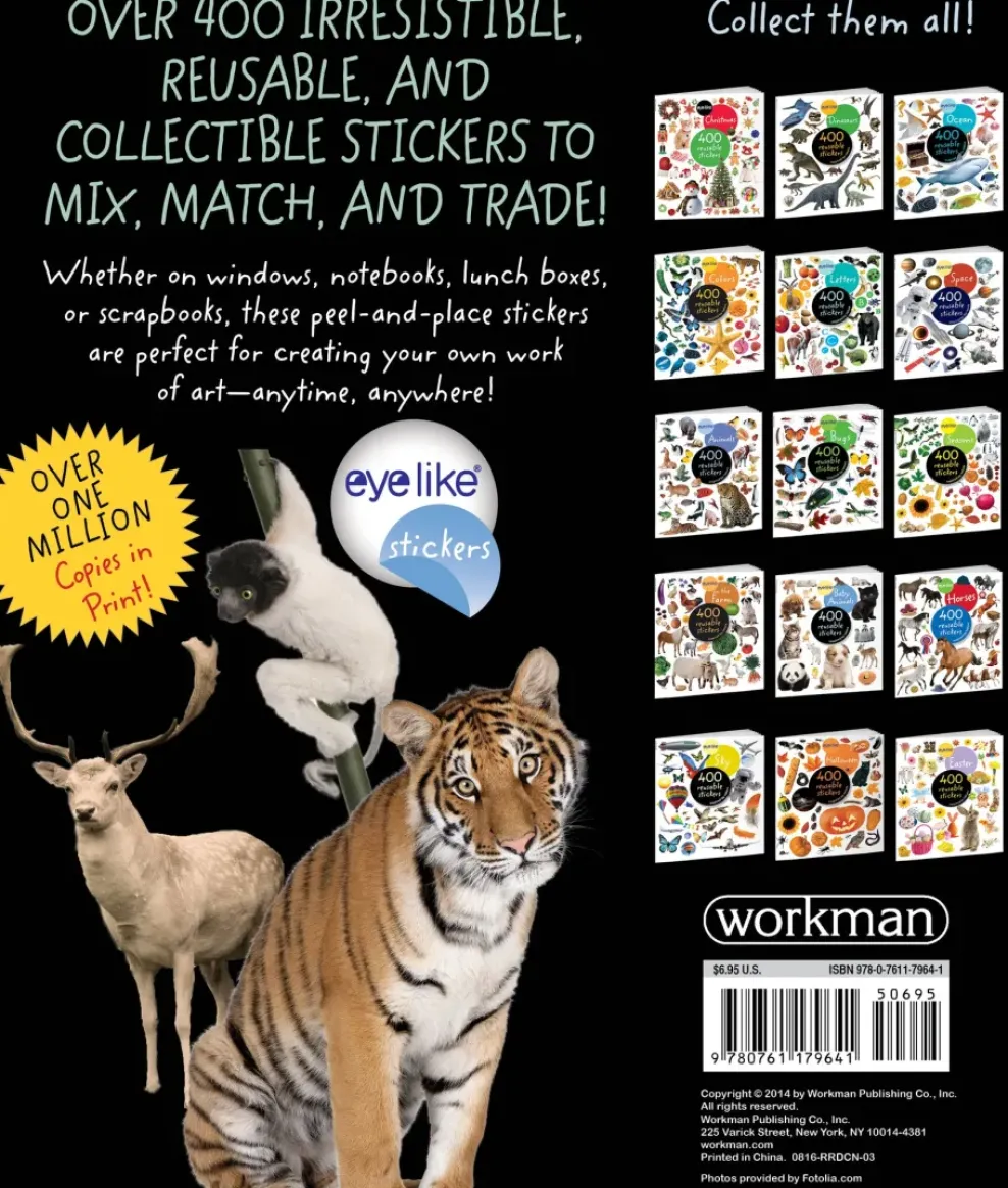 Hachette EyeLike Stickers: Wild Animals Discount