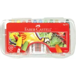 Faber-Castell 12 ct Oil Pastels New