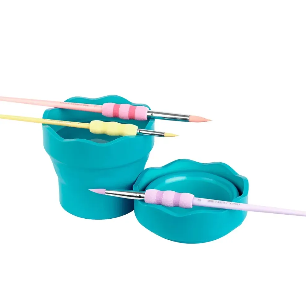 Faber-Castell Clic&Go® Collapsible Water Cup - Turquoise Best