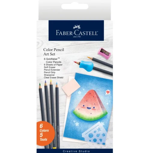 Faber-Castell Creative Studio Color Pencil Art Set Discount