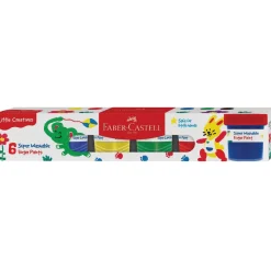Faber-Castell Little Creatives 6 Super Washable Finger Paints Best