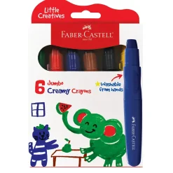 Faber-Castell Little Creatives 6 Jumbo Creamy Crayons Online