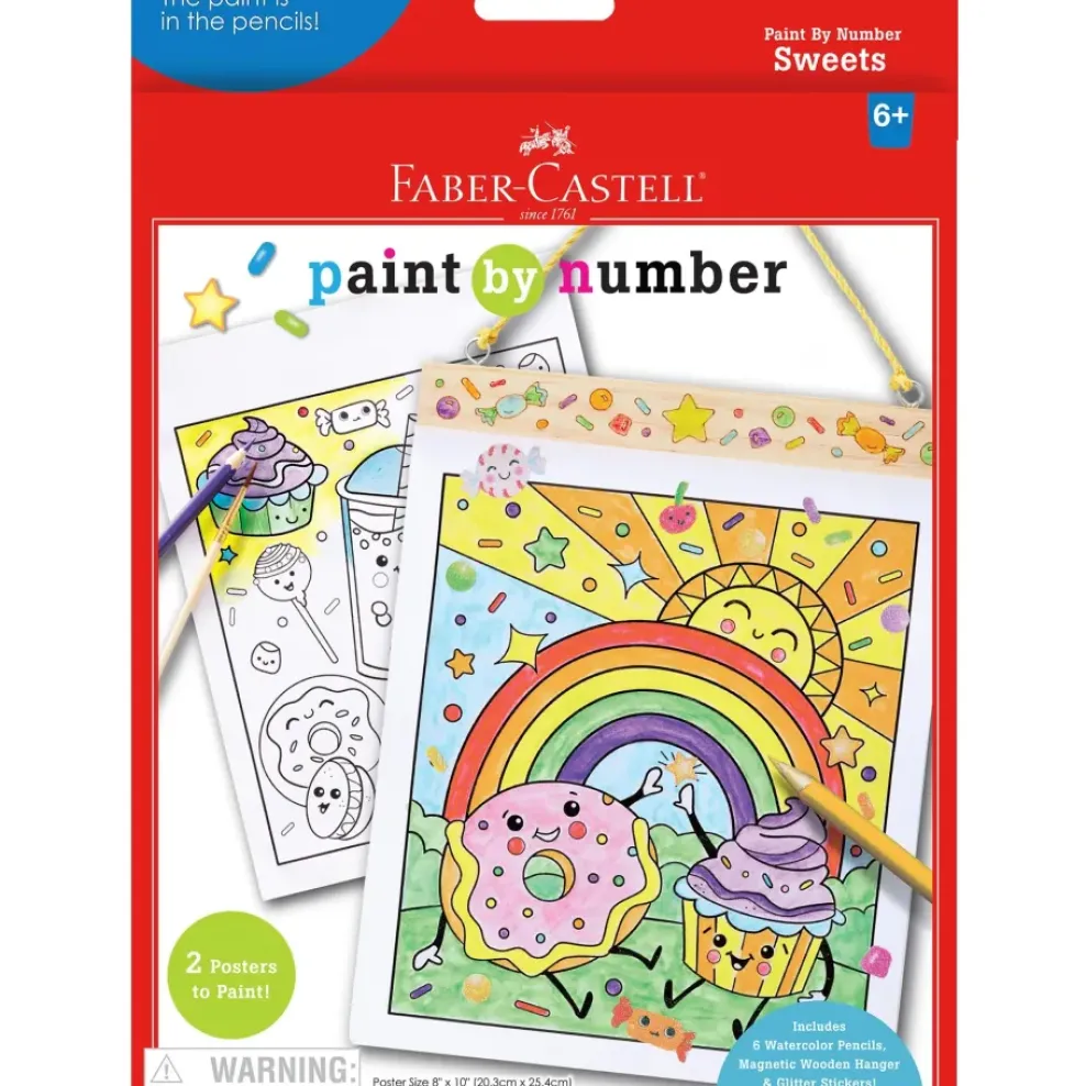 Faber-Castell Paint by Number for Kids: Sweets Discount