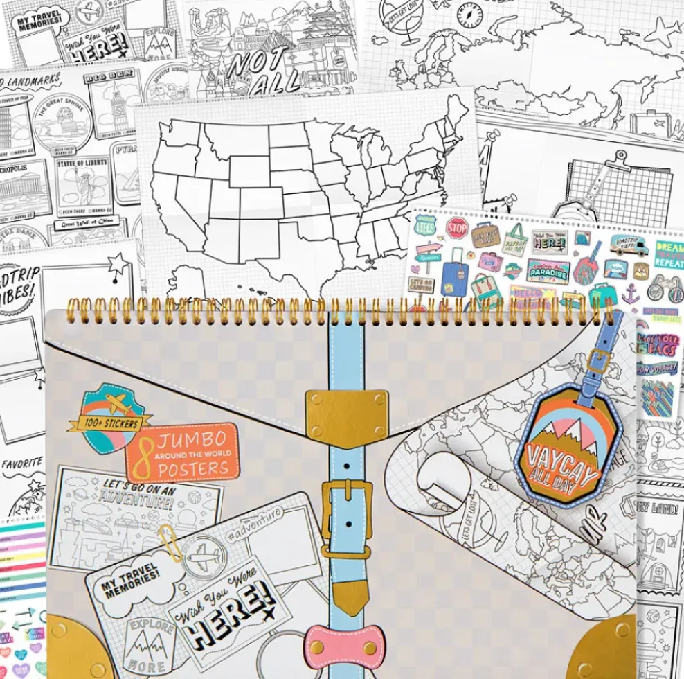 Fashion Angels Adventure Jumbo Poster Set Outlet