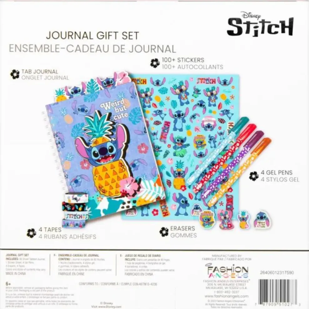 ACD Distribution Fashion Angels Disney Stitch Journal Gift Set New