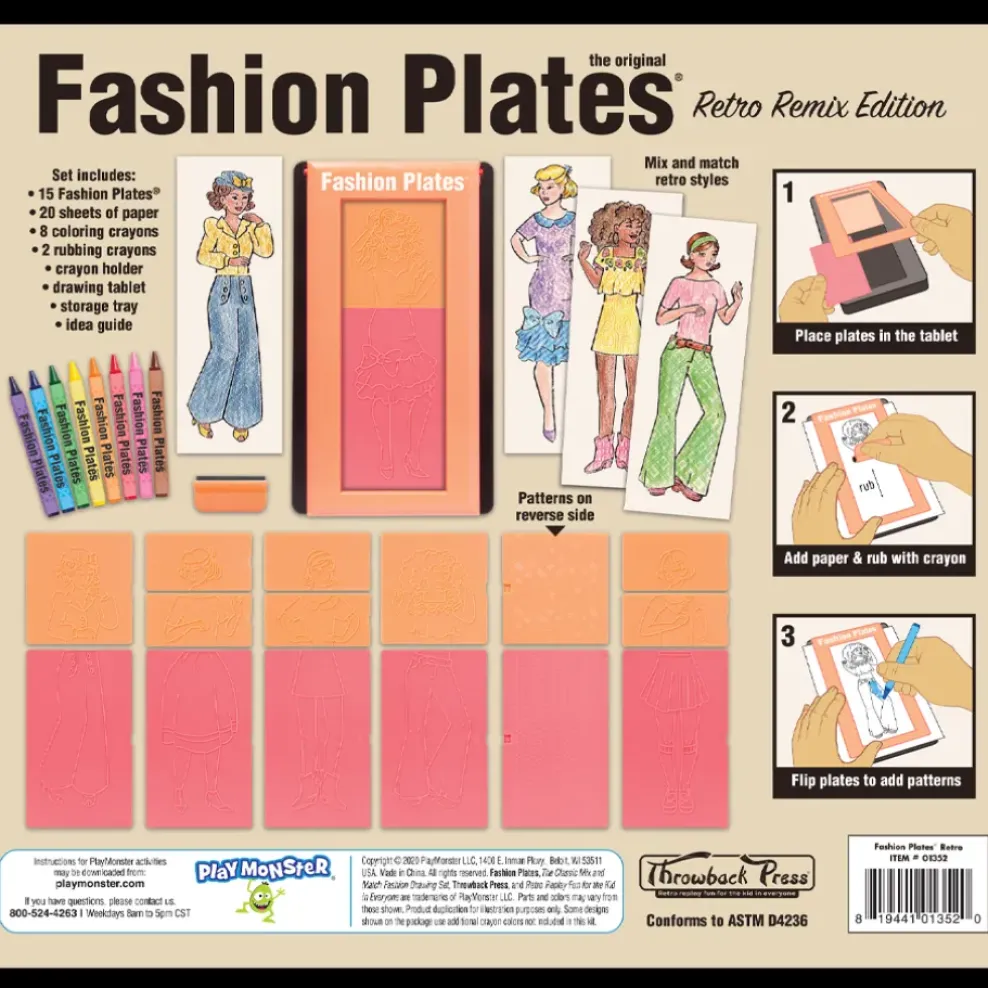 Play Monster Fashion Plates Retro Remix Edition Online