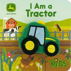 Cottage Door Press Finger Puppet Book: John Deere Kids I am A Tractor Hot