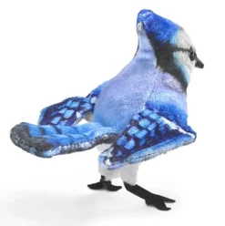Folkmanis ® Finger Puppet: Mini Blue Jay Discount