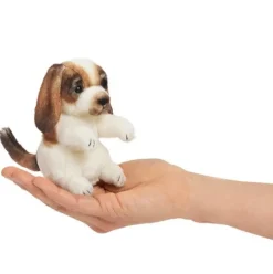 Folkmanis ® Finger Puppet: Mini Dog Fashion