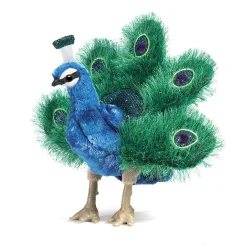 Folkmanis ® Hand Puppet: Small Peacock New