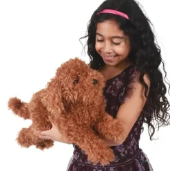 Folkmanis ® Hand Puppet: Toy Poodle Puppy Outlet