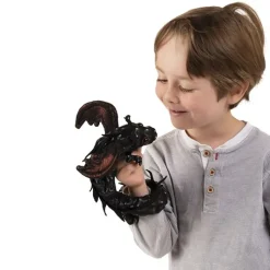 Folkmanis ® Wristlet Finger Puppet: Midnight Dragon Sale