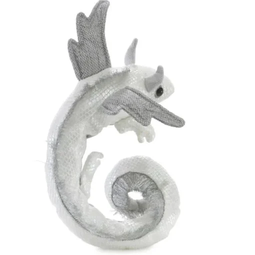 Folkmanis ® Wristlet Puppet: Pearl Dragon Fashion