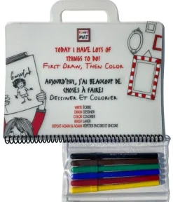 Crestar Limited Funny Mat - Mini Funny Travel Mat with 6 Markers - Today I Have Lots of Things to Do! Online