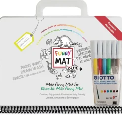 Crestar Limited Funny Mat - Mini Funny Travel Mat with 6 Markers Best