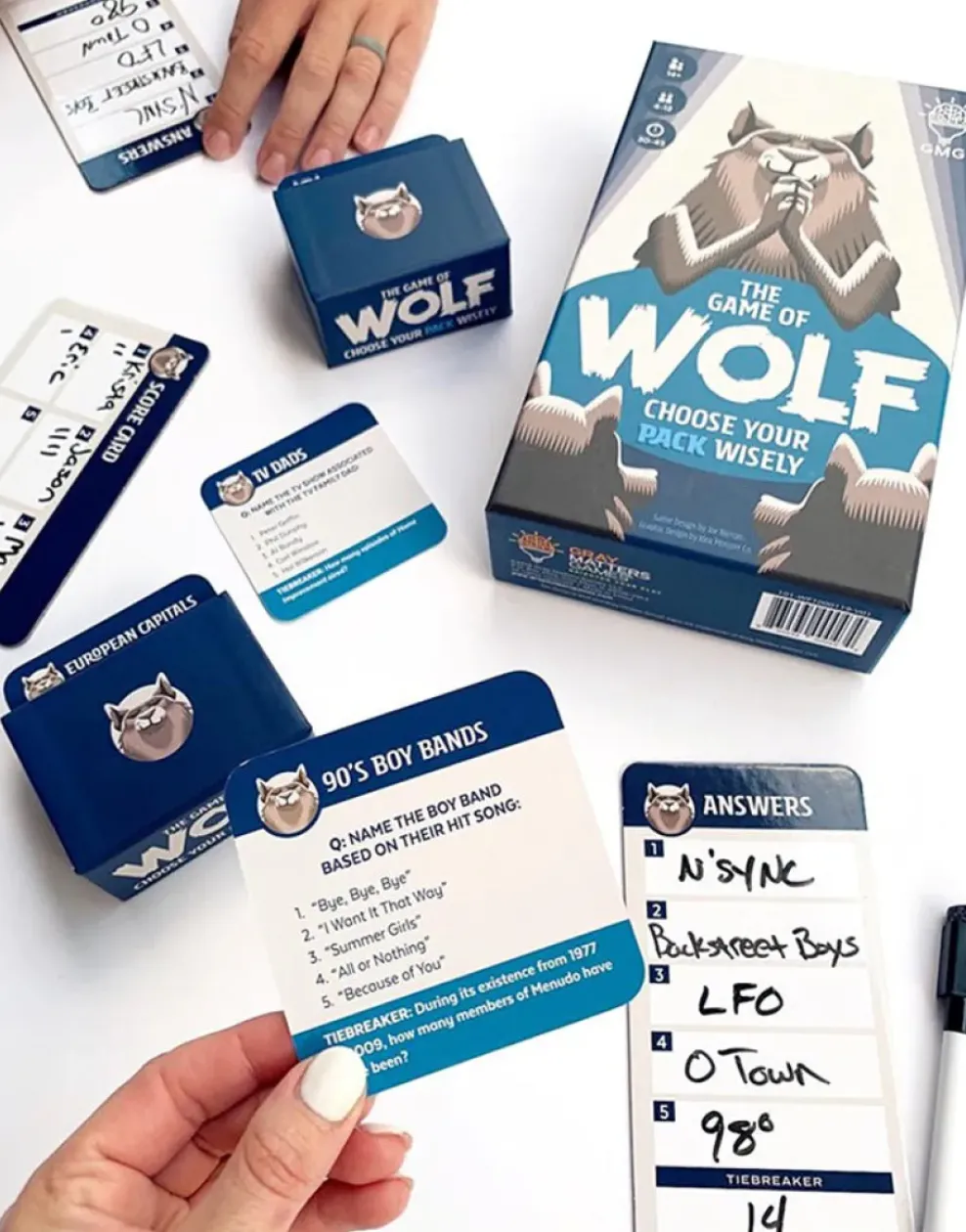 Gray Matters Games - The Game of Wolf Card Game Clearance